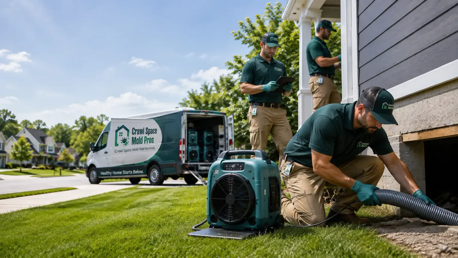 Crawl Space Mold Removal in Kennewick, WA